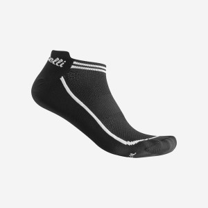 Calcetines Castelli INVISIBILE Mujer Negras | 384019-VUL