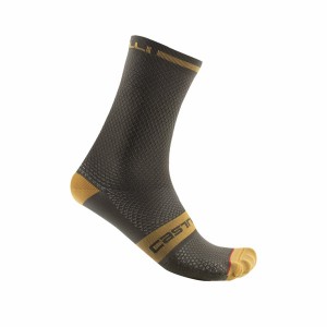 Calcetines Castelli SUPERLEGGERA T 12 Hombre Verde Oscuro | 821635-HZK