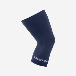 Calentador De Pierna Castelli PRO SEAMLESS KNEE WARMER Mujer Azules | 629740-GOC