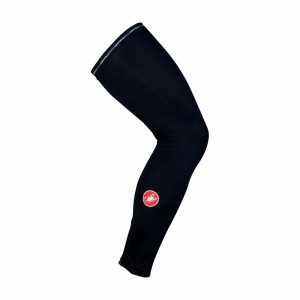 Calentador De Pierna Castelli UPF 50 + LIGHT LEG SLEEVES Mujer Negras | 291768-HAI