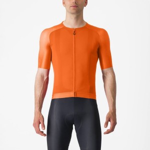 Camiseta Castelli AERO RACE 7.0 Hombre Naranjas | 925738-UFV