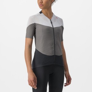 Camiseta Castelli GRADIENT COLOR BLOCK Mujer Gris Plateadas Gris | 543892-HTJ