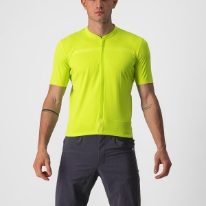 Camiseta Castelli UNLIMITED ALLROAD Hombre Verde Claro | 658170-WNO