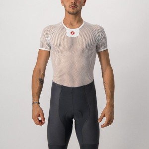 Capa Base Castelli CORE MESH 3 SS Hombre Blancas | 701456-WJM