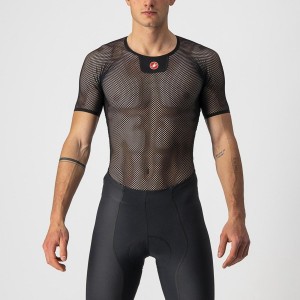 Capa Base Castelli CORE MESH 3 SS Hombre Negras | 139507-RMW