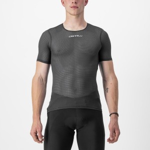 Capa Base Castelli PRO MESH 2.0 SHORT SLEEVE Hombre Negras | 748236-EAG