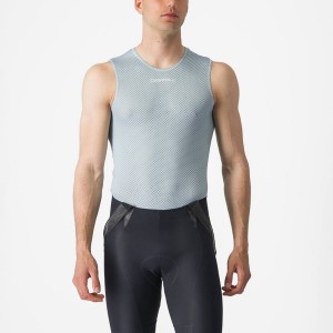 Capa Base Castelli PRO MESH 2.0 SLEEVELESS Hombre Azules | 043625-TIM