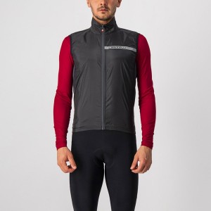 Chaleco Castelli SQUADRA STRETCH Hombre Negras Gris Oscuro | 843172-VON