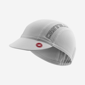 Gorra Castelli A/C 2 CYCLING Hombre Blancas Gris | 147986-QOA