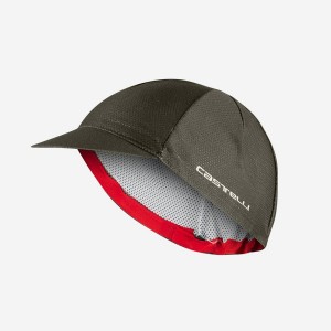 Gorra Castelli ROSSO CORSA 2 Hombre Verde Oscuro | 430291-OEL