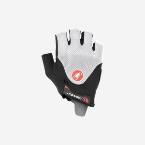 Guantes Castelli ARENBERG GEL 2 Hombre Negras Blancas | 386741-OJT