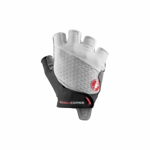 Guantes Castelli ROSSO CORSA 2 W Mujer Blancas | 953268-EWX