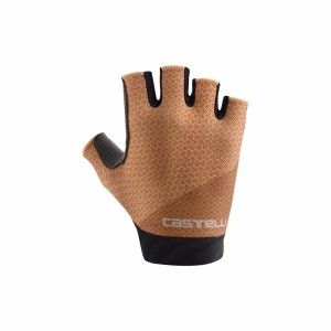 Guantes Castelli ROUBAIX GEL 2 Mujer Naranjas | 765298-GSF