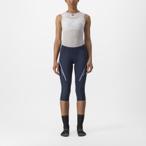 Leggins Castelli VELOCISSIMA 3 KNICKER Mujer Azules Moradas Blancas | 241537-RZO