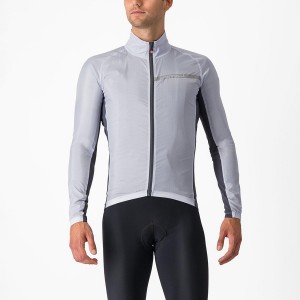 Proteccion Castelli SQUADRA STRETCH Hombre Plateadas Gris Gris Oscuro | 805932-ASE