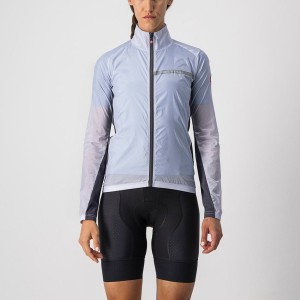 Proteccion Castelli SQUADRA STRETCH W Mujer Plateadas Gris Gris Oscuro | 285314-PCA