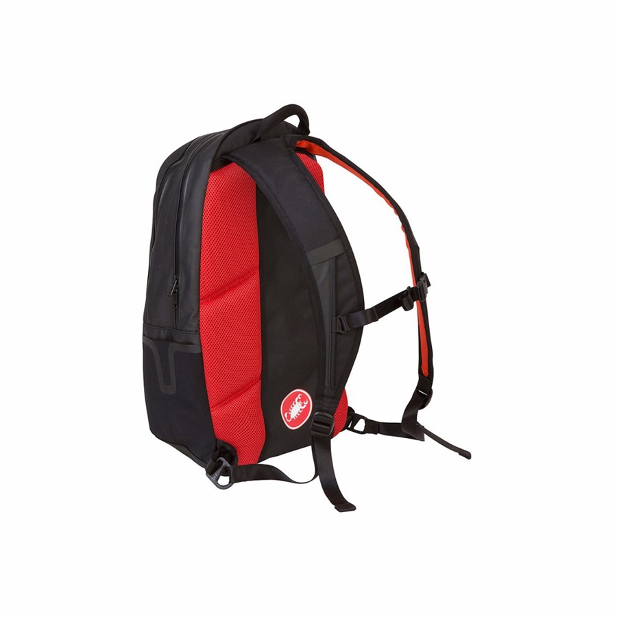 Bolsas Castelli GEAR BACKPACK Mujer Negras | 173526-OHN