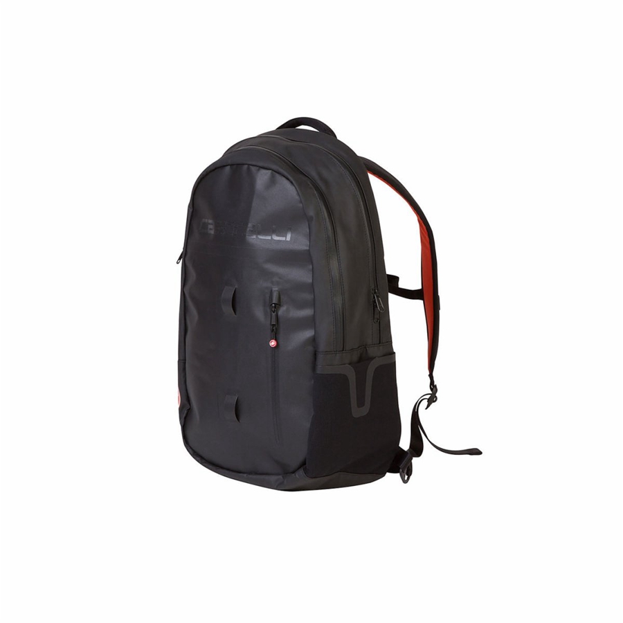 Bolsas Castelli GEAR BACKPACK Mujer Negras | 173526-OHN