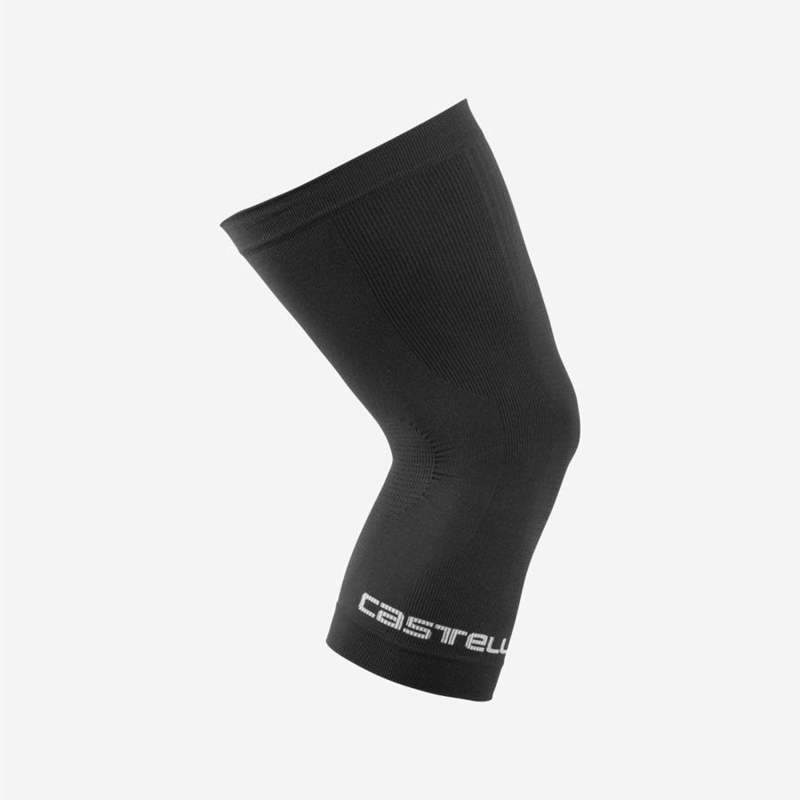 Calentador De Pierna Castelli PRO SEAMLESS KNEE WARMER Mujer Negras | 978640-IXK