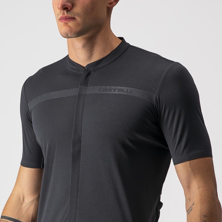 Camiseta Castelli UNLIMITED ALLROAD Hombre Gris Oscuro | 652970-TSJ