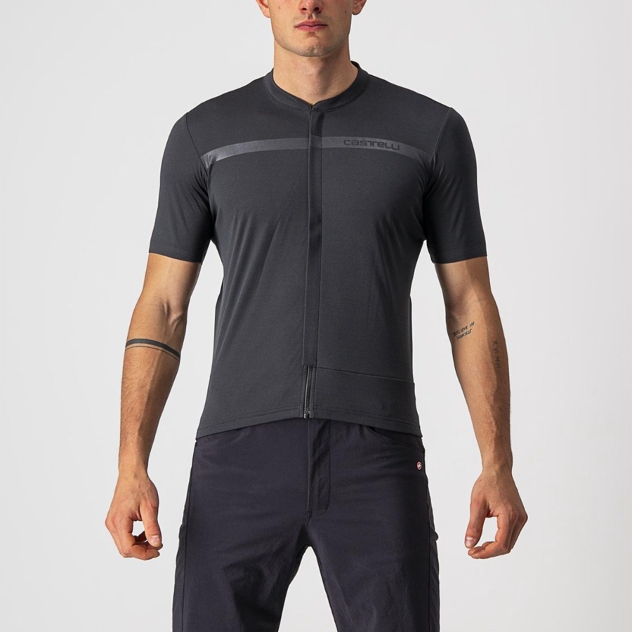 Camiseta Castelli UNLIMITED ALLROAD Hombre Gris Oscuro | 652970-TSJ