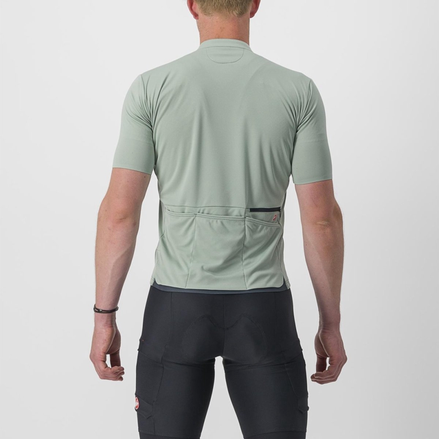 Camiseta Castelli UNLIMITED ALLROAD Hombre Verde | 590468-REM