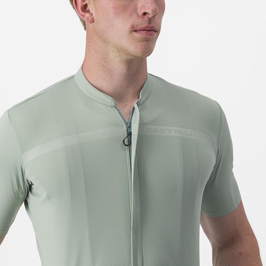 Camiseta Castelli UNLIMITED ALLROAD Hombre Verde | 590468-REM