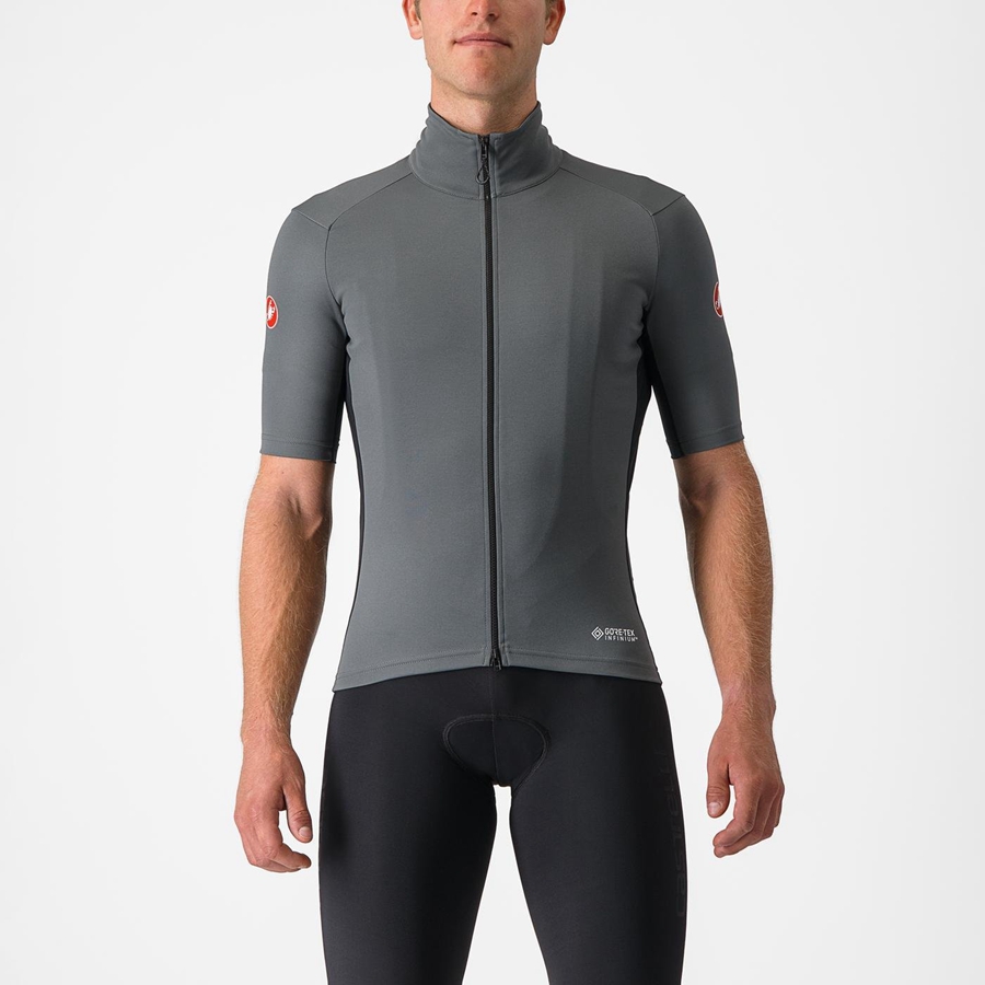 Camperas Castelli PERFETTO RoS 2 WIND Hombre Gris | 420357-YJD