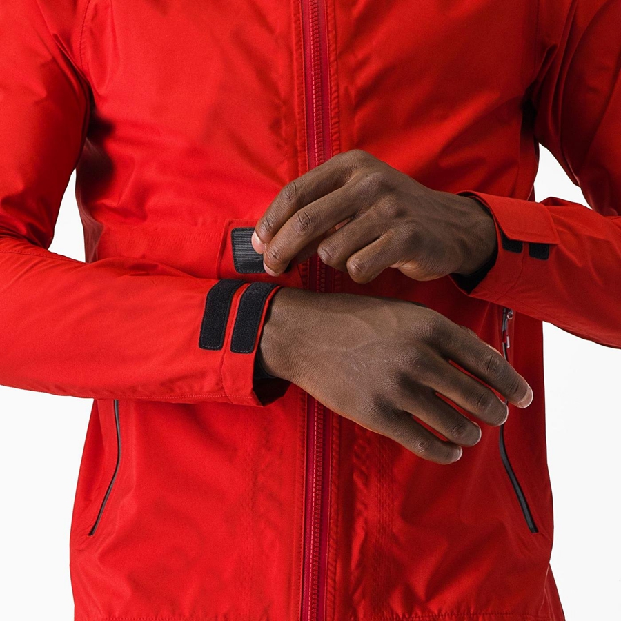 Camperas Castelli TRAIL GT Hombre Rojas | 657394-EYD