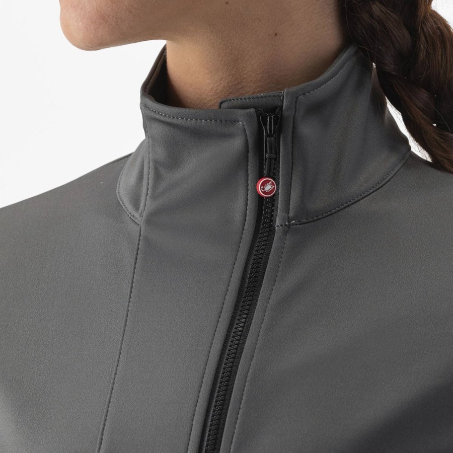 Camperas Castelli TRANSITION 2 W Mujer Gris | 432805-UYT