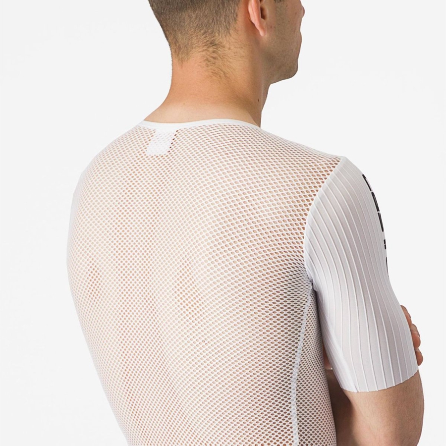 Capa Base Castelli BOLERO SS Hombre Blancas | 271640-VMU