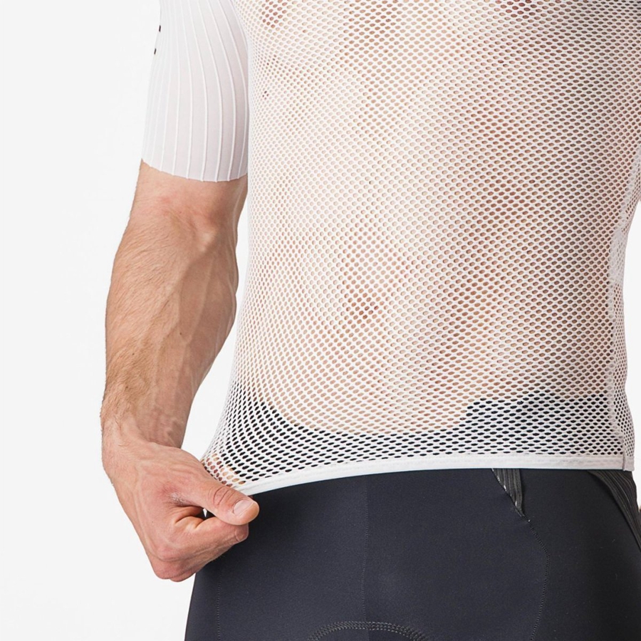 Capa Base Castelli BOLERO SS Hombre Blancas | 271640-VMU