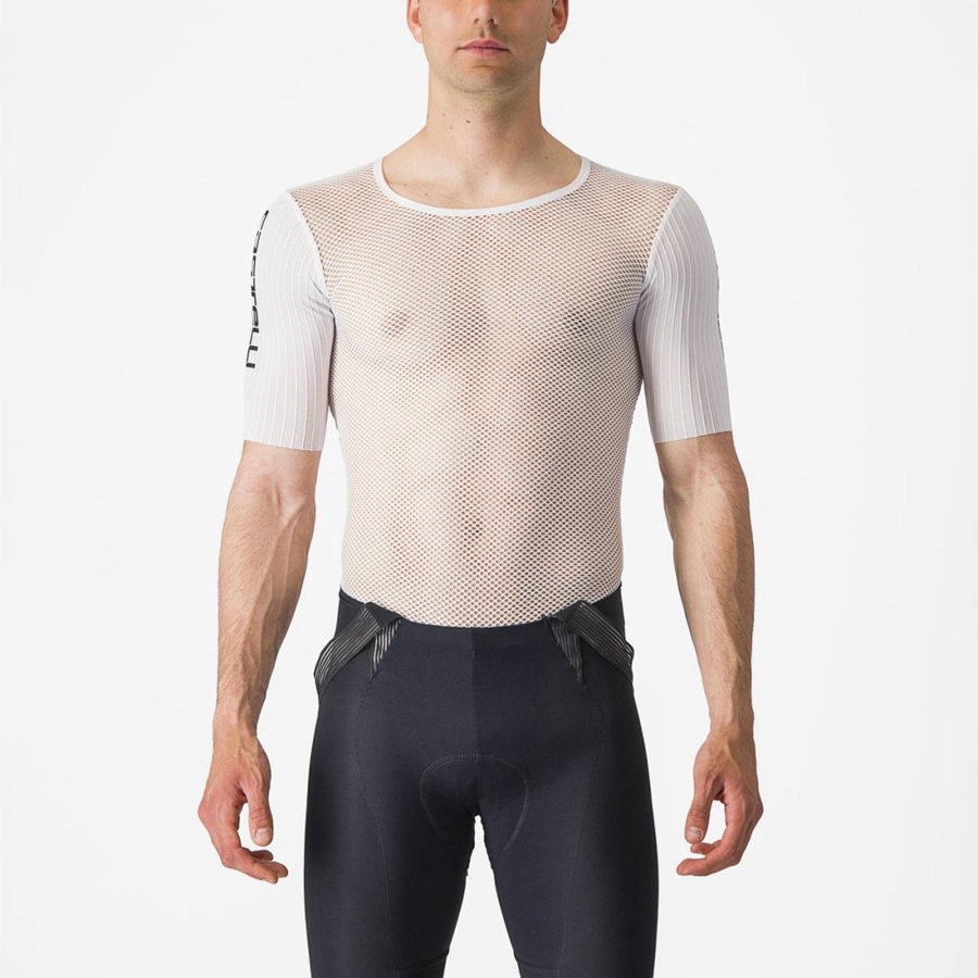 Capa Base Castelli BOLERO SS Hombre Blancas | 271640-VMU