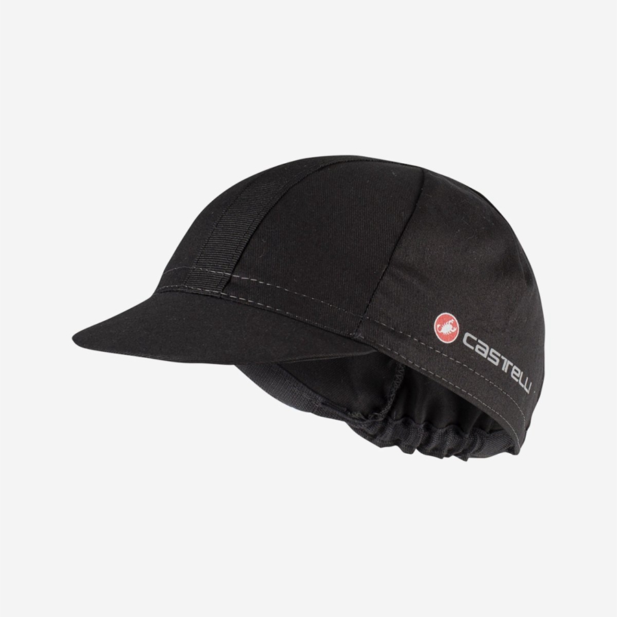 Gorra Castelli ENDURANCE Hombre Negras | 563789-LDG