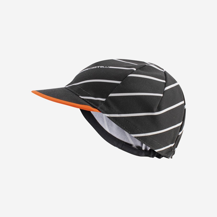 Gorra Castelli SPEED STRADA Hombre Gris Oscuro | 326750-IKP