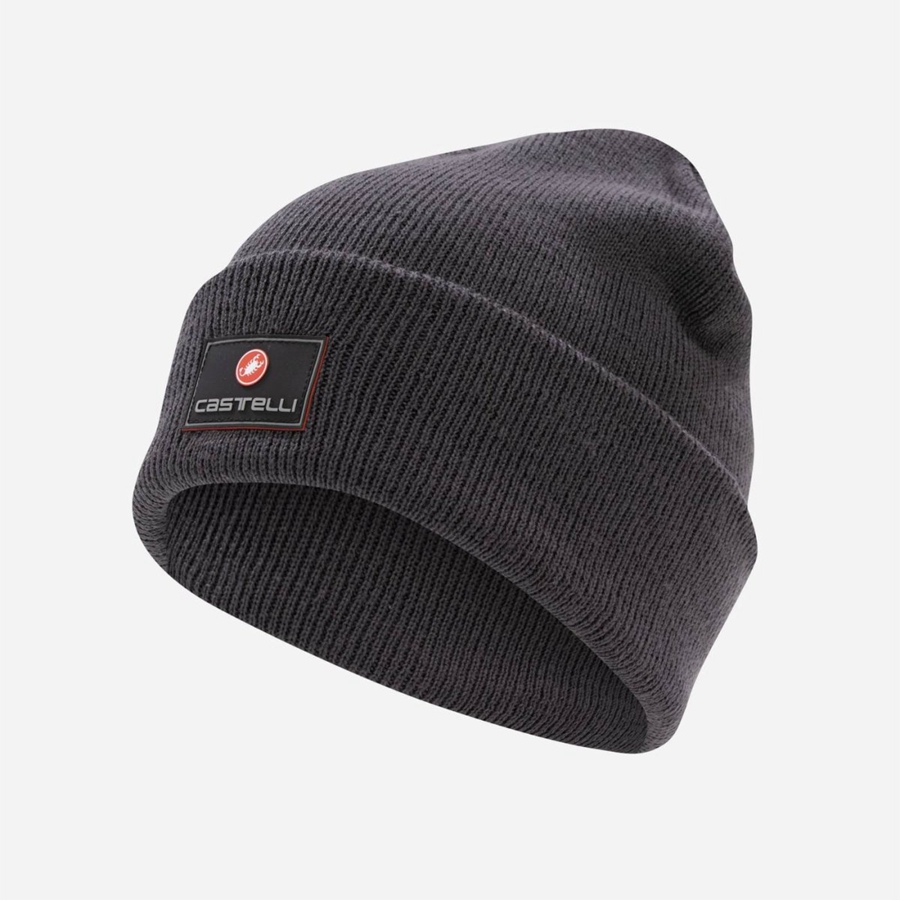 Gorro Castelli PODIOFIRMA Mujer Gris Oscuro | 418026-UZG