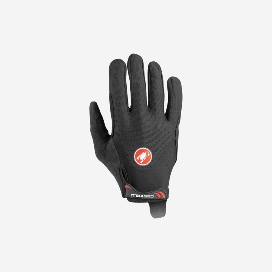 Guantes Castelli ARENBERG GEL LF Hombre Negras | 139624-RKE