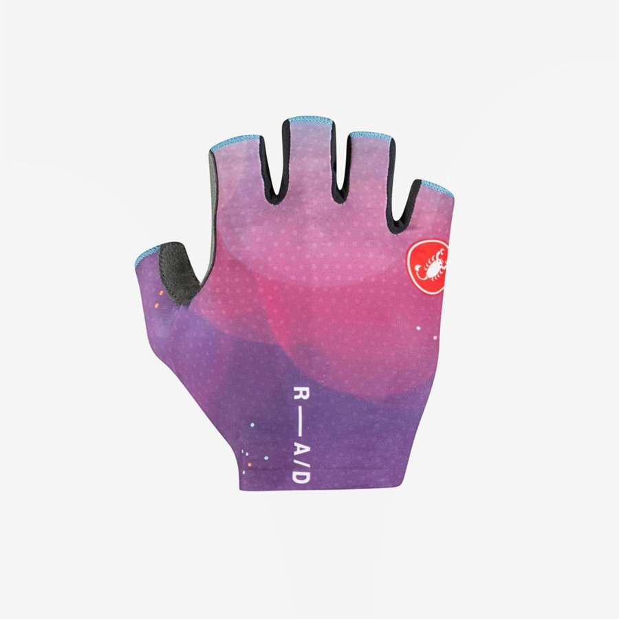 Guantes Castelli COMPETIZIONE 2 Hombre Multicolor Moradas | 628549-AYJ