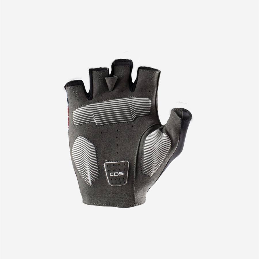 Guantes Castelli COMPETIZIONE 2 Hombre Negras Plateadas | 024378-BZX