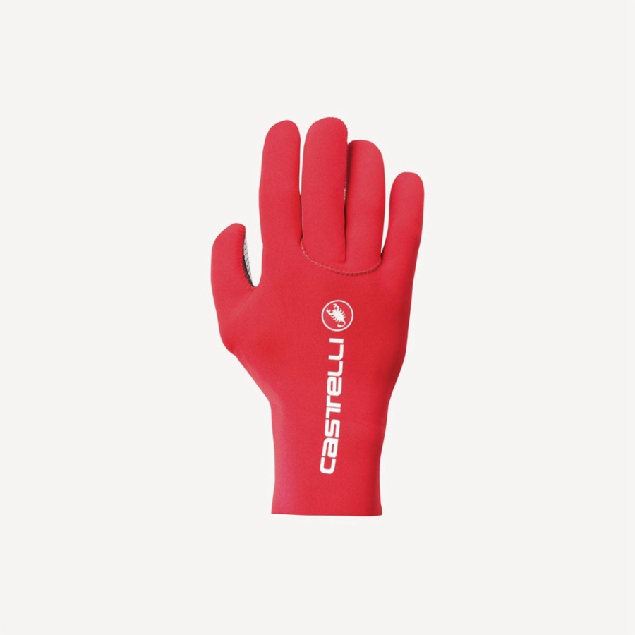 Guantes Castelli DILUVIO C Hombre Rojas | 891062-DKP