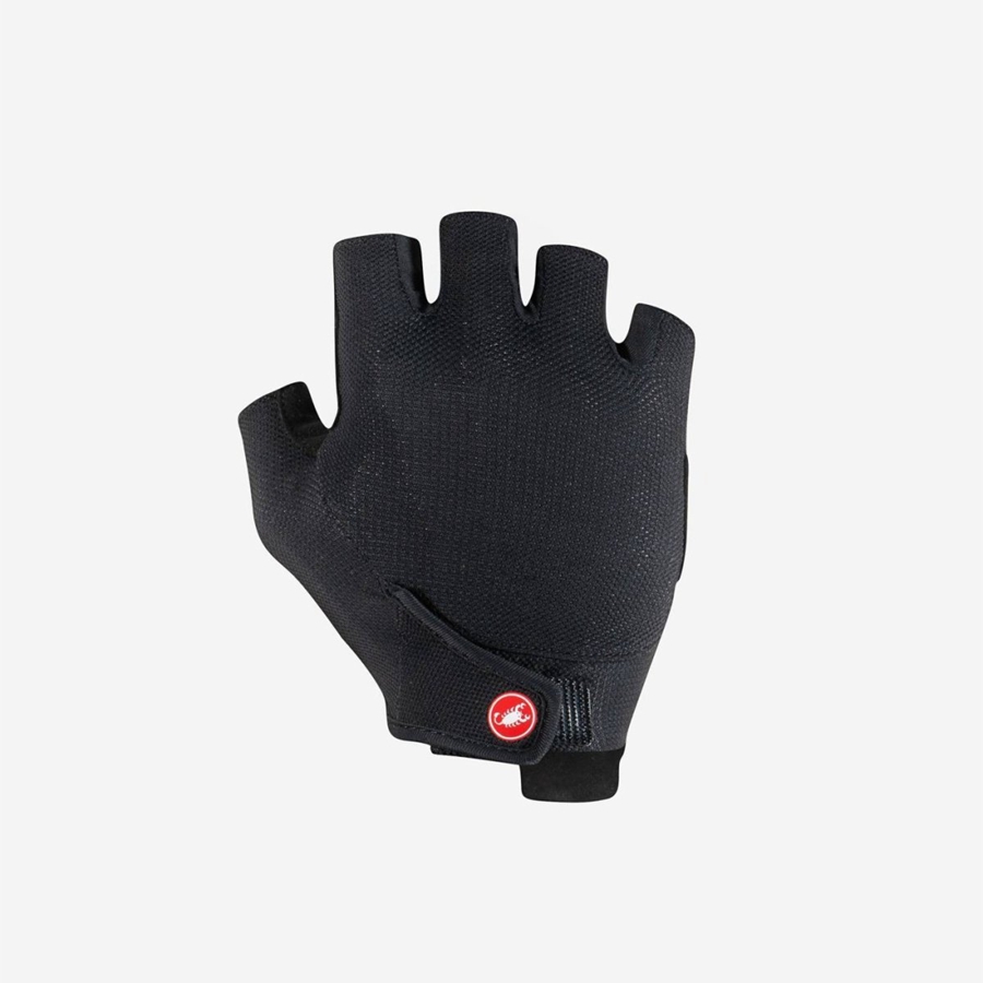 Guantes Castelli ENDURANCE W Mujer Negras | 986402-KIZ