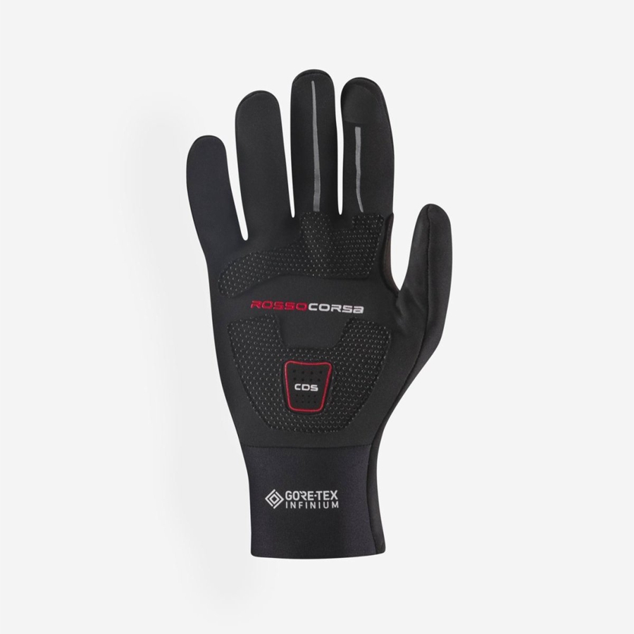 Guantes Castelli PERFETTO RoS Hombre Negras | 693058-LVY