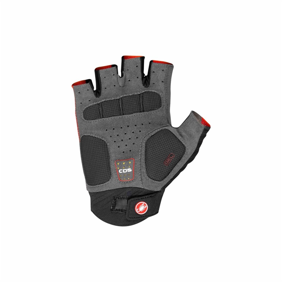 Guantes Castelli ROUBAIX GEL 2 Mujer Rojas | 039751-VOK