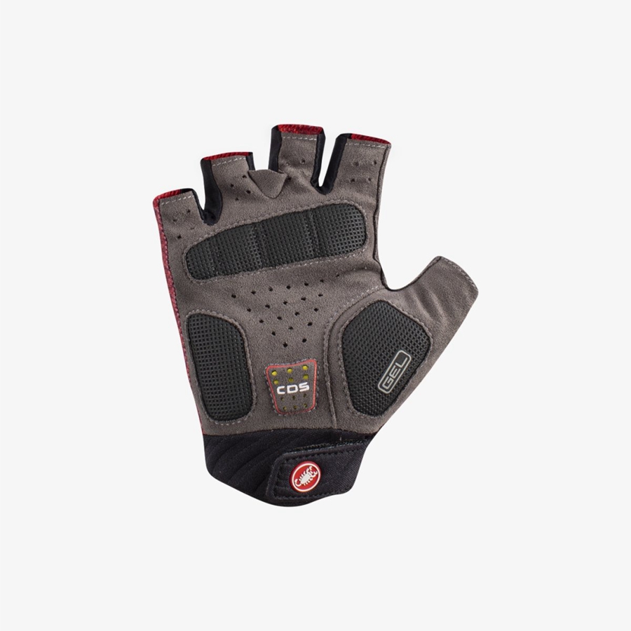 Guantes Castelli ROUBAIX GEL 2 Mujer Rojas | 817590-TOS