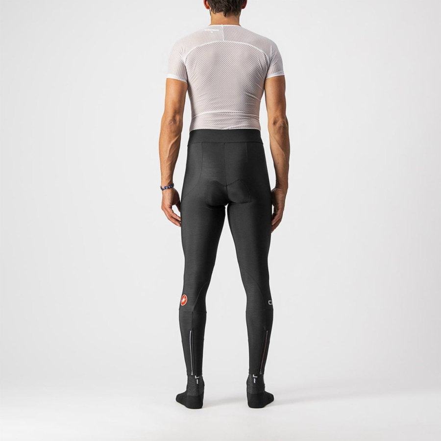 Leggins Castelli ENTRATA Hombre Negras | 643157-TKQ