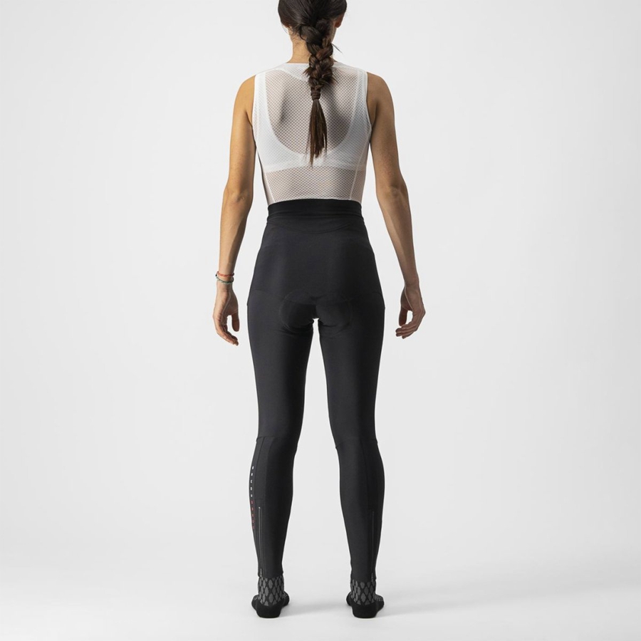 Leggins Castelli SORPASSO RoS W Mujer Negras | 908371-JVC