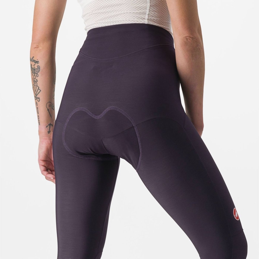 Leggins Castelli SORPASSO RoS W Mujer Plateadas | 581406-LFW