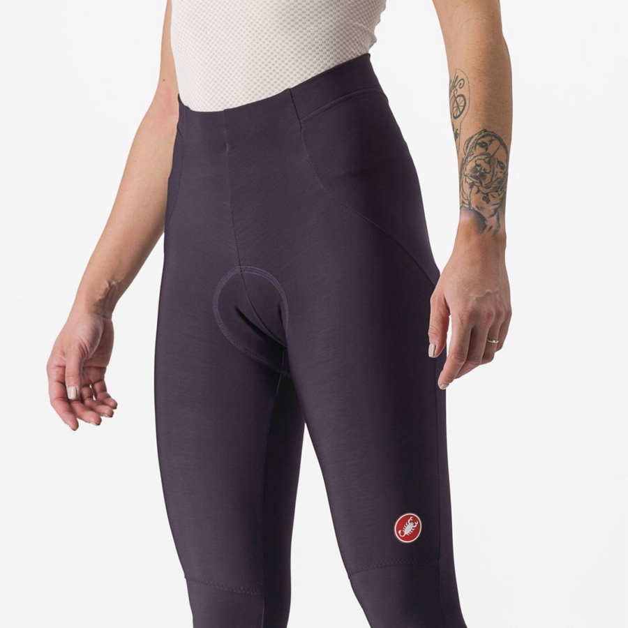 Leggins Castelli SORPASSO RoS W Mujer Plateadas | 581406-LFW