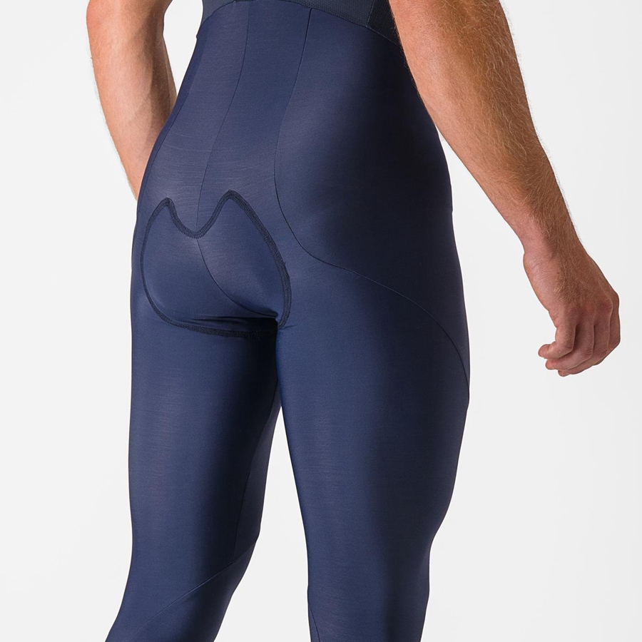 Medias Con Tirantes Castelli ENTRATA Hombre Azules | 043652-RFI