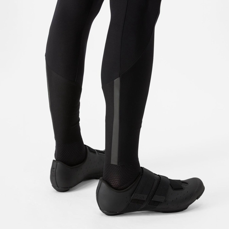 Medias Con Tirantes Castelli UNLIMITED TRAIL Hombre Negras | 497351-PCH